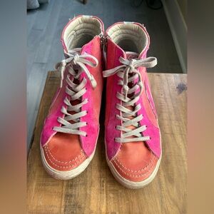 Golden Goose Slide High-Top Sneakers